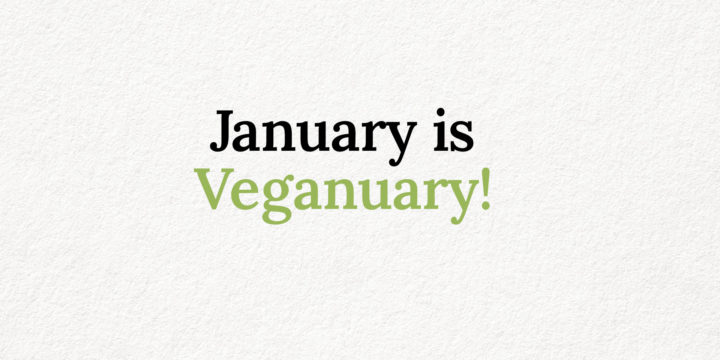 January is Veganuary